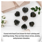 Garnet Mini Heart (Pack of 2)
