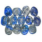 Lapis Lazuli Pagan Wiccan Stones (Set of 13)