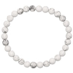 Howlite Healing Crystal Bracelets - 6mm Beads