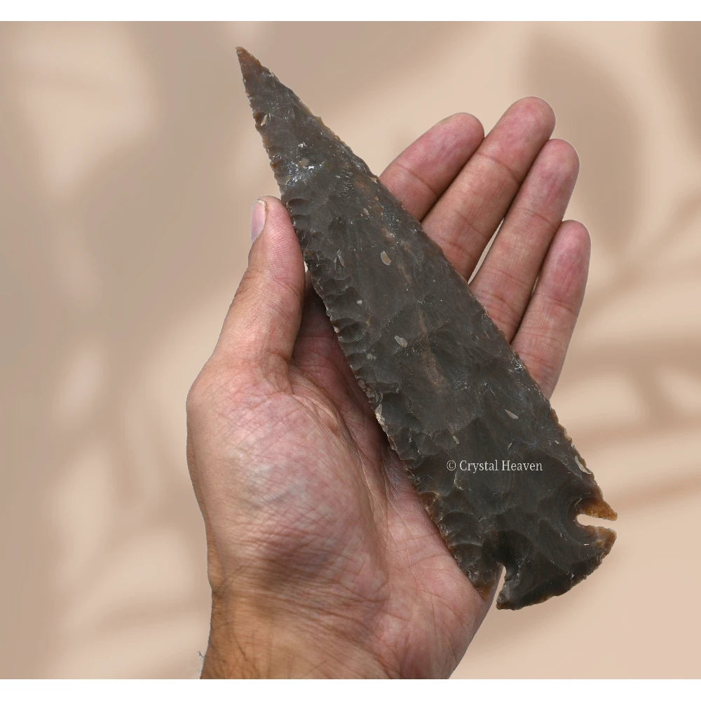 Fancy Jasper Arrowhead - 6" to 7"