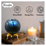 Labradorite Sphere (2 Inch)