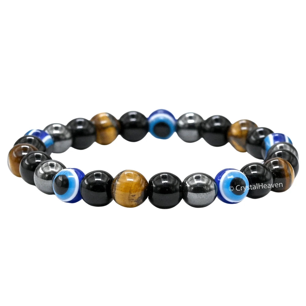 Evil Eye Total Protection Bracelet (Stretchable)