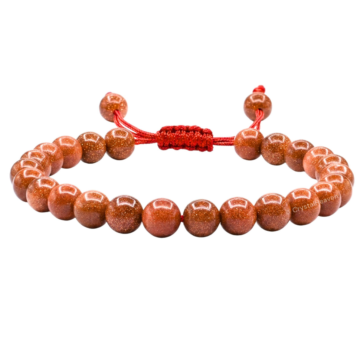 Red Goldstone Bracelet (Adjustable)