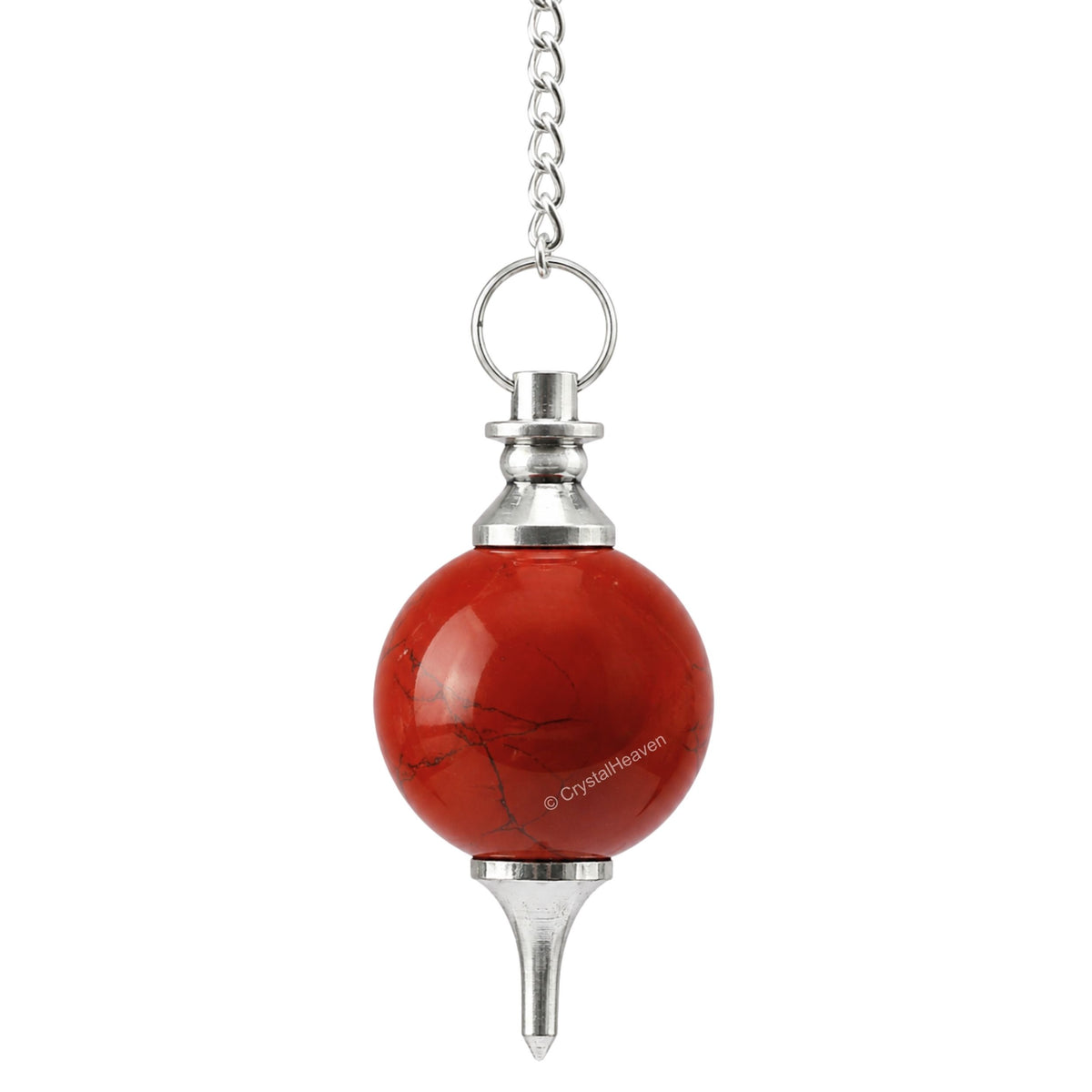 Red Jasper Ball Pendulum