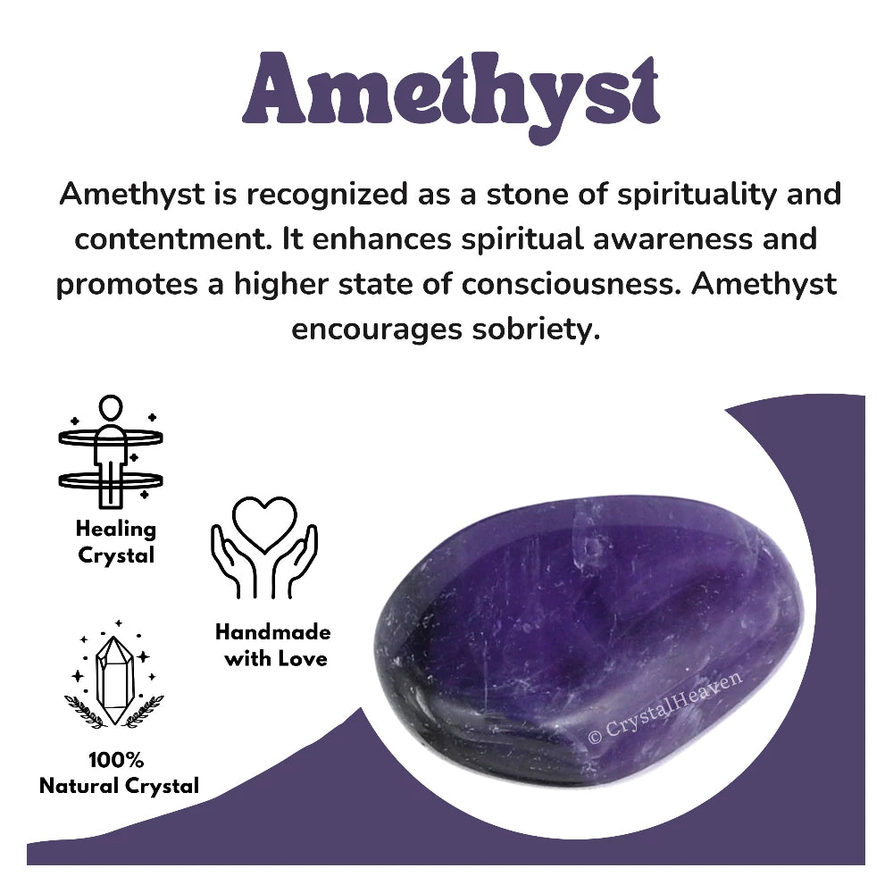 Tumbled Amethyst Stones (30 Gram)