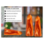 Carnelian Onyx Tower (2" to 3" inch) 