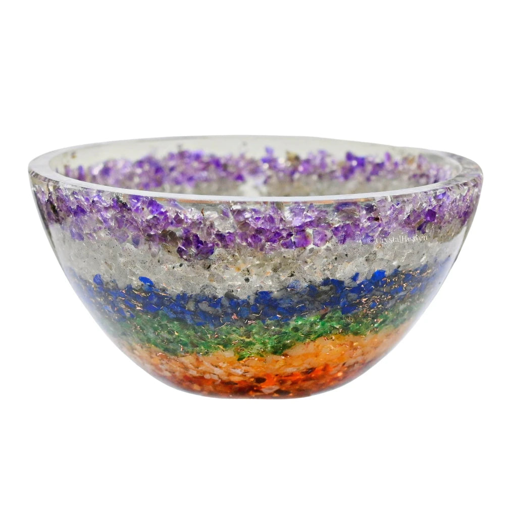 7 Chakra Orgone Bowl (4 Inch)