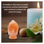 Red Aventurine Buddha Head