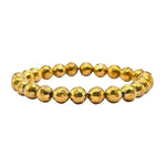 Golden Hematite Bracelet (Faceted-Stretchable)