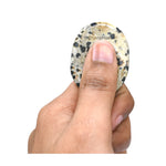 Dalmatian Jasper Worry Stone