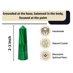 Malachite Crystal Tower (2" to 3" inch) 