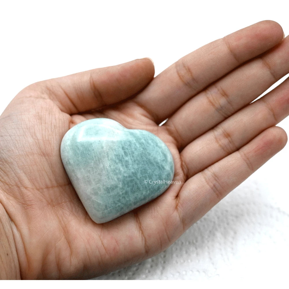 Amazonite Heart