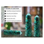 Chrome Diopside Tower (2" to 3" inch)  