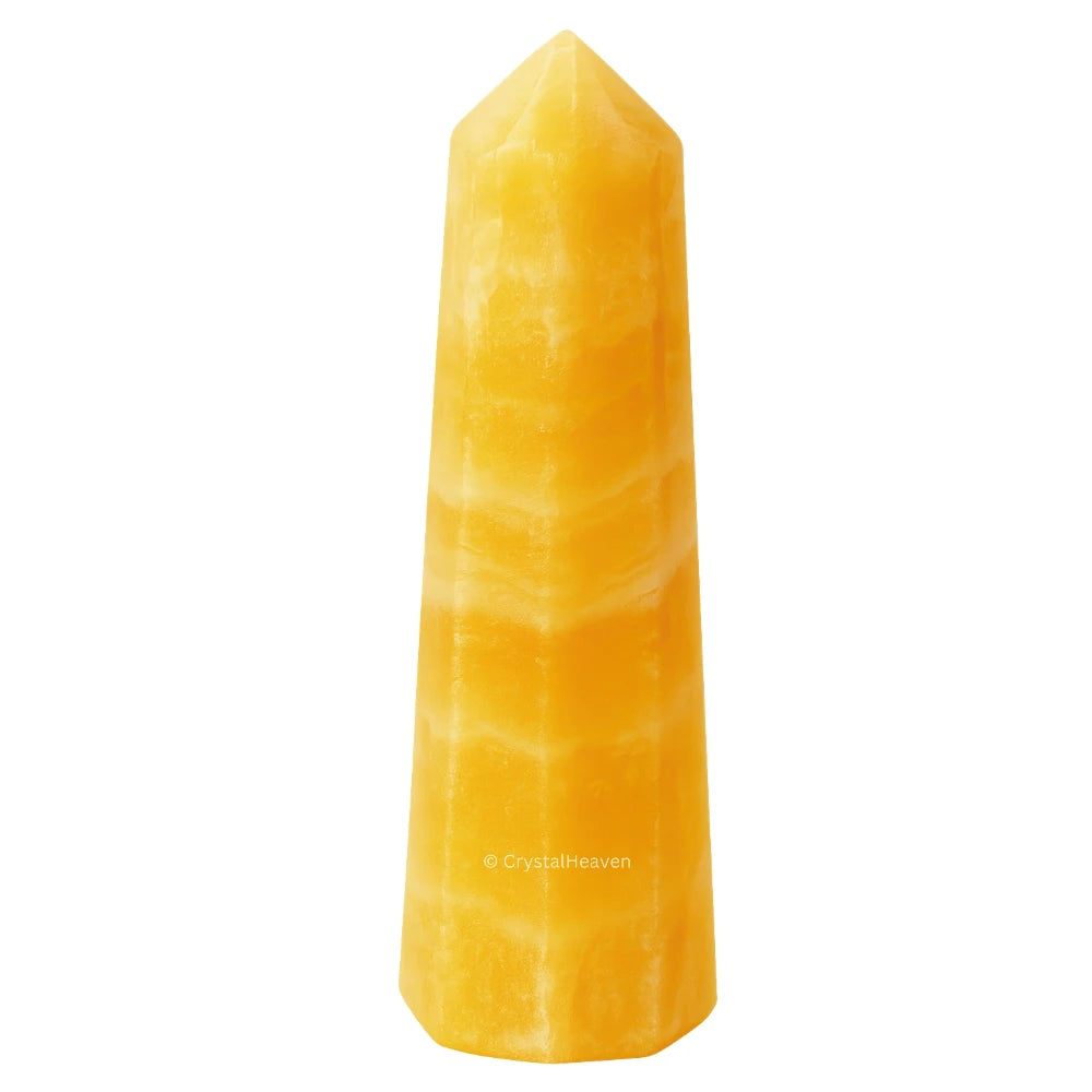 Yellow Calcite Crystal Tower (2" to 3" inch)