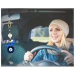 Evil Eye with Heart Car Hanging Ornaments (7 Inch)