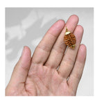 2 Mukhi Rudraksha Pendant (Gold)