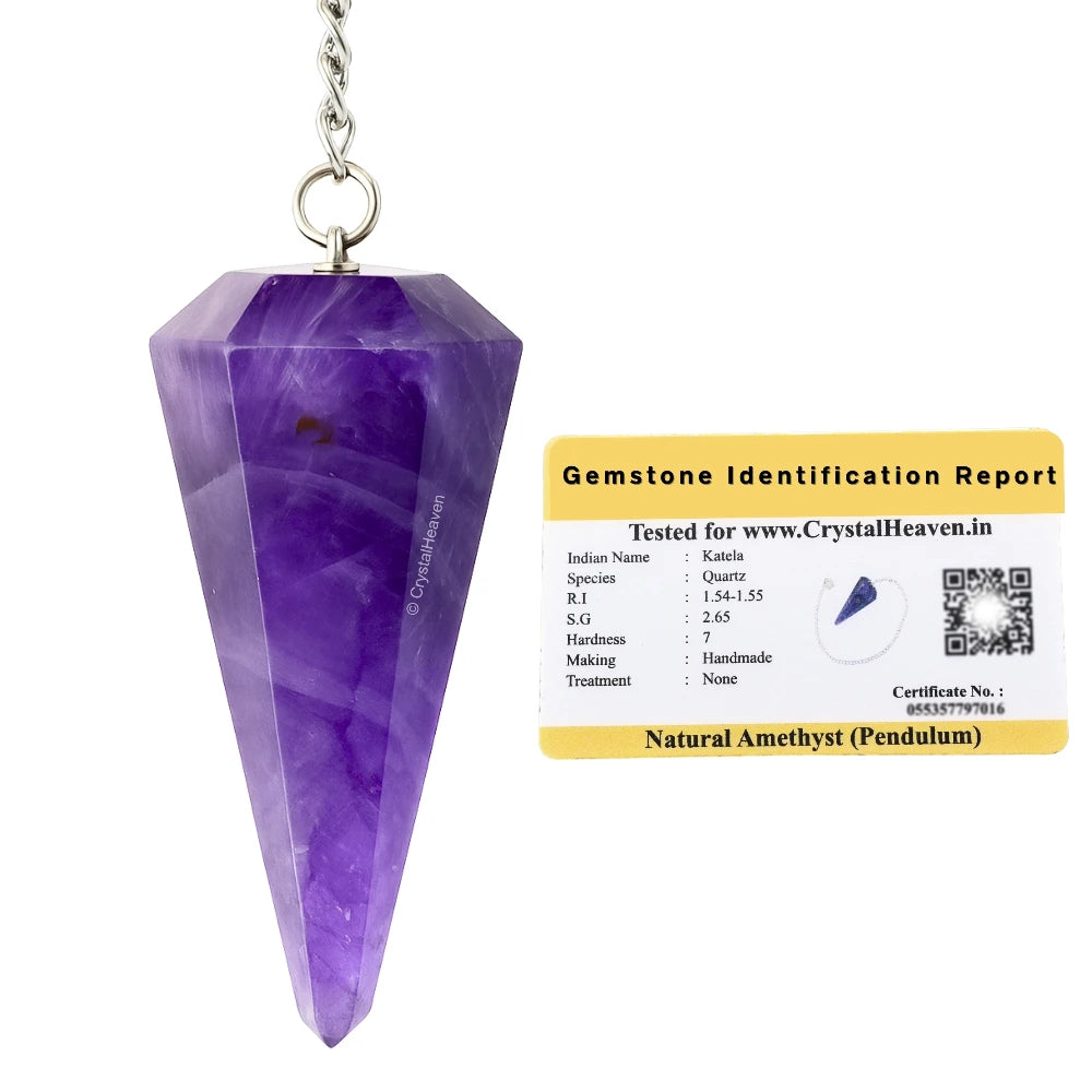 Amethyst Pendulum