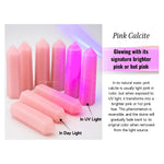 Pink Calcite Crystal Tower (2" to 3" inch)