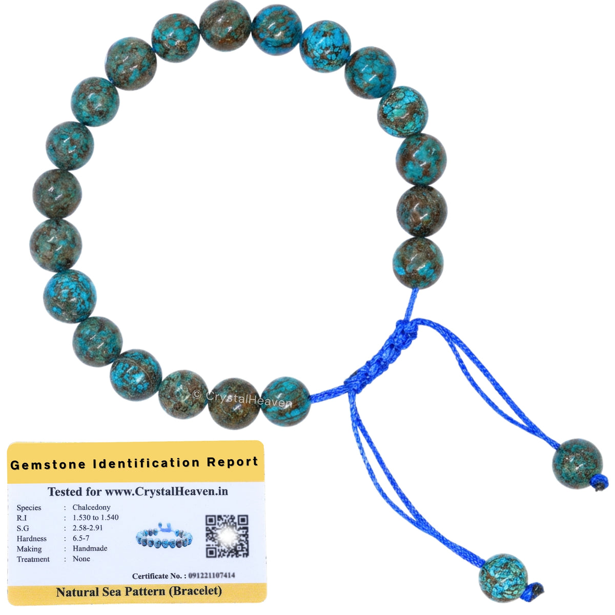 Sea Pattern Bracelet (Adjustable)
