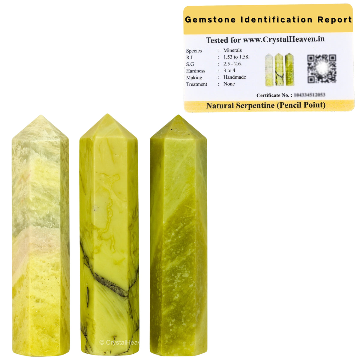 Serpentine Pencil Points (Set of 3)