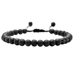 Karungali Malai Bracelet (Adjustable - 6 mm beads)