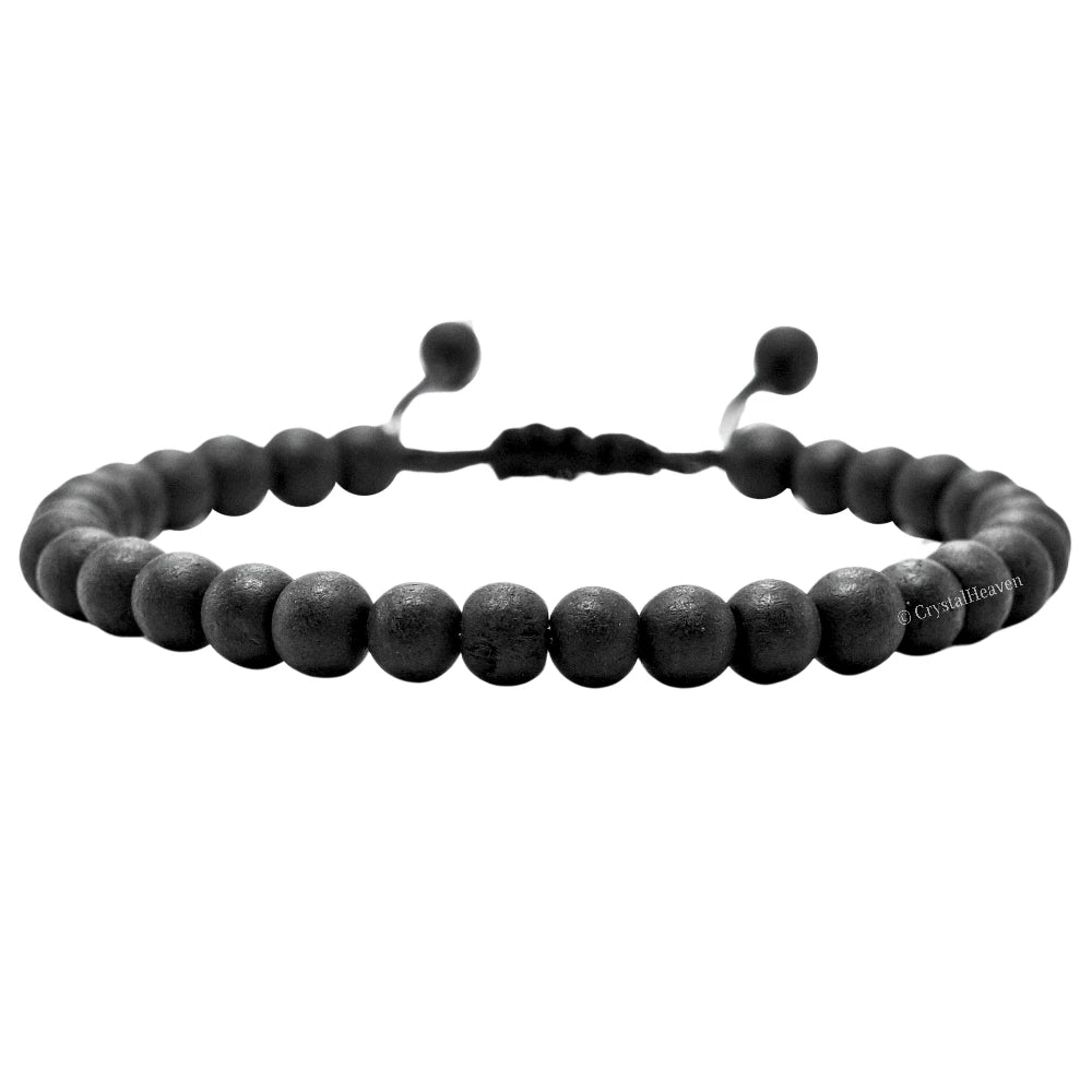 Karungali Malai Bracelet (Adjustable - 6 mm beads)