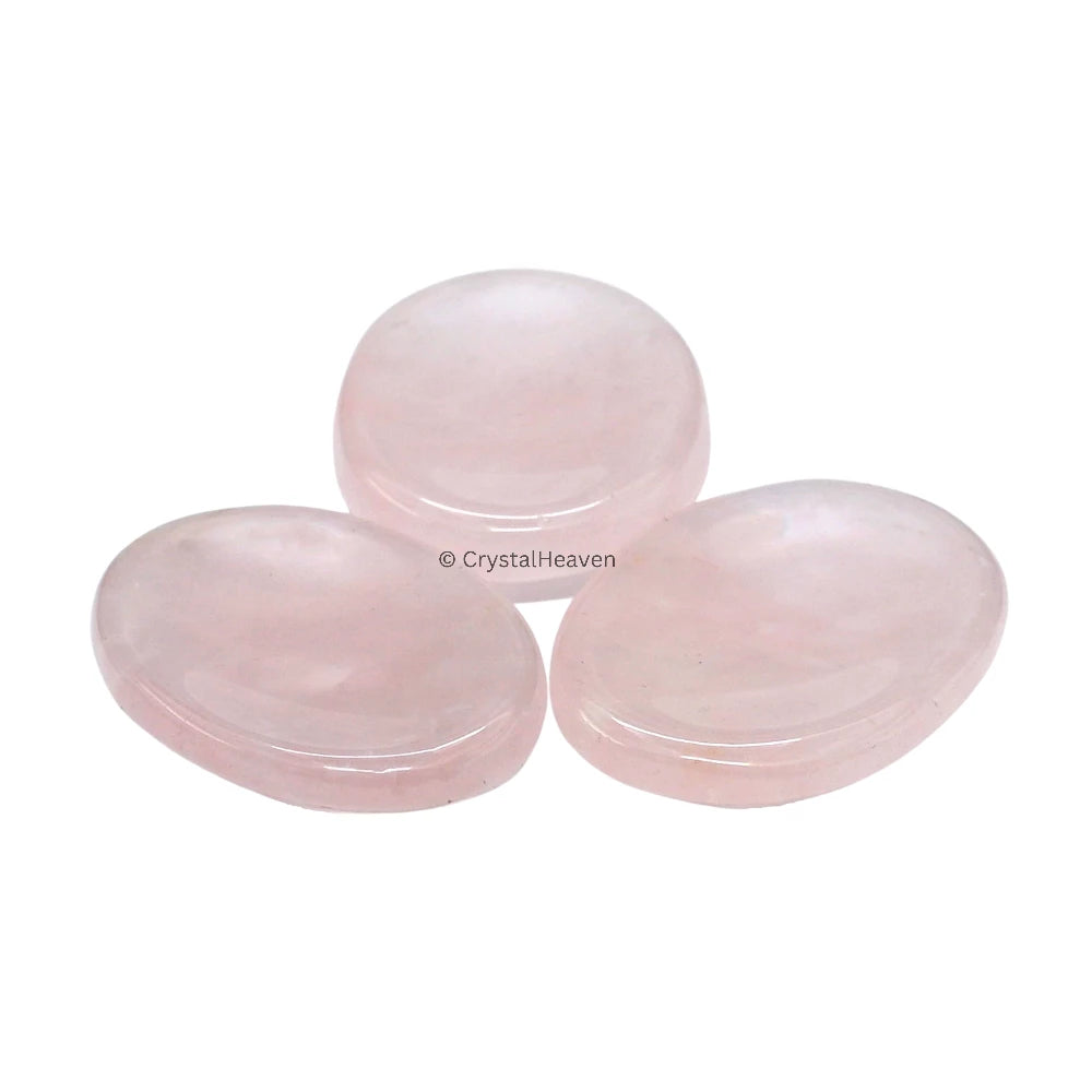 Rose Quartz Worry Stone