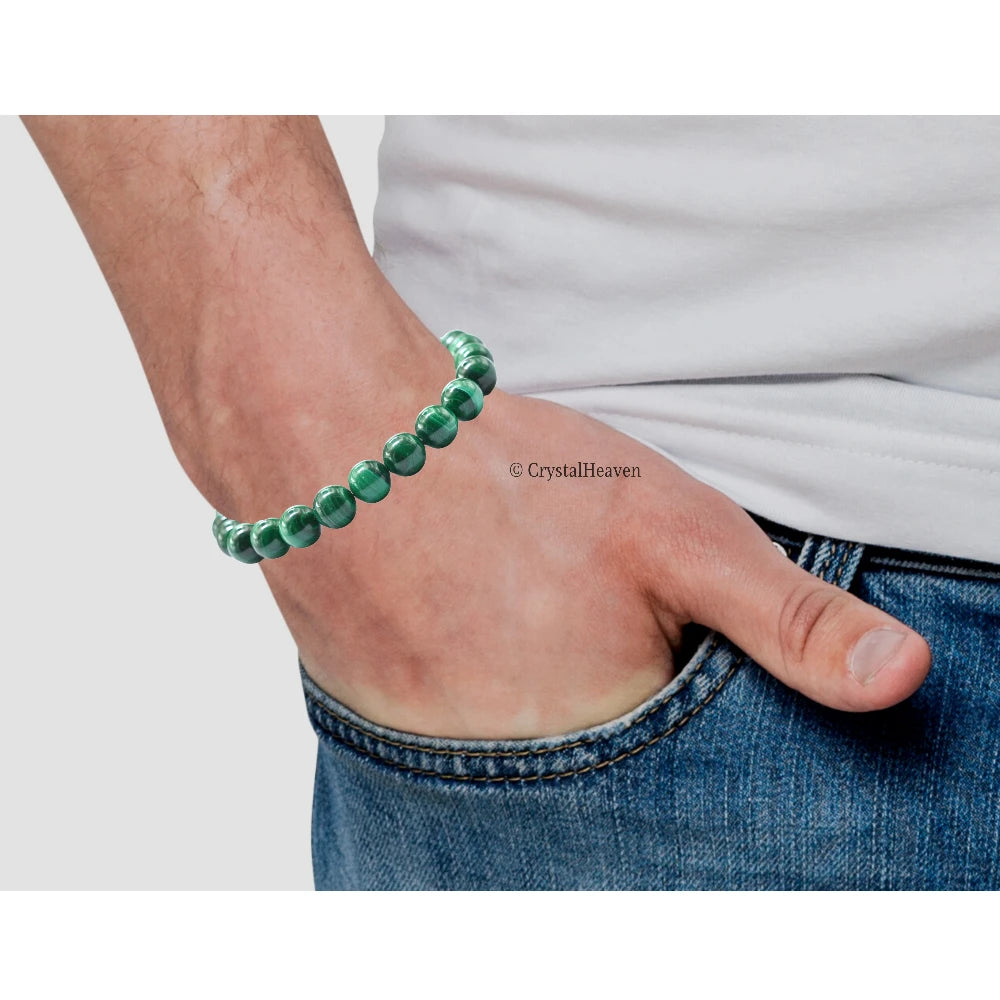 Malachite Bracelet (Elastic)