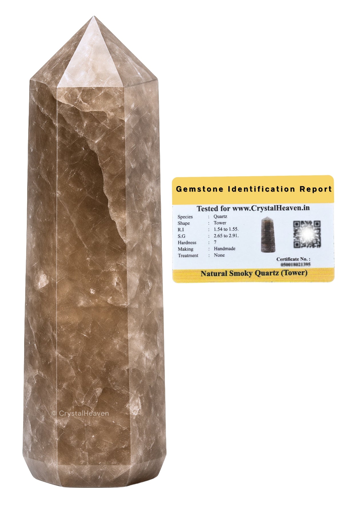 Smoky Quartz Crystal Tower (2" to 3" inch) 