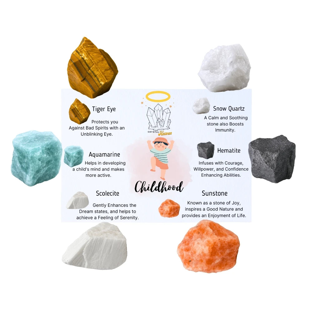 Childern Raw Crystals Set