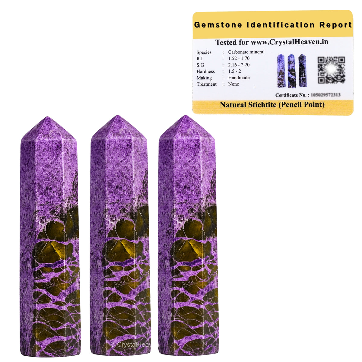 Stichtite Pencil Points (Set of 50)