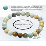 Mexican Amazonite Bracelet (Faceted-Stretchable)