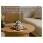 7 Chakra Orgone Pyramid (Hamsa)