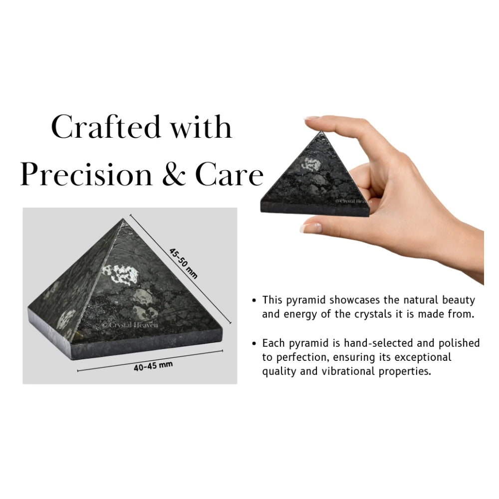 Nuummite Pyramid (2 Inch)