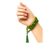 Kambaba Jasper Japa Mala (Hand Knotted)