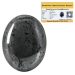 Hematite Palm Stone