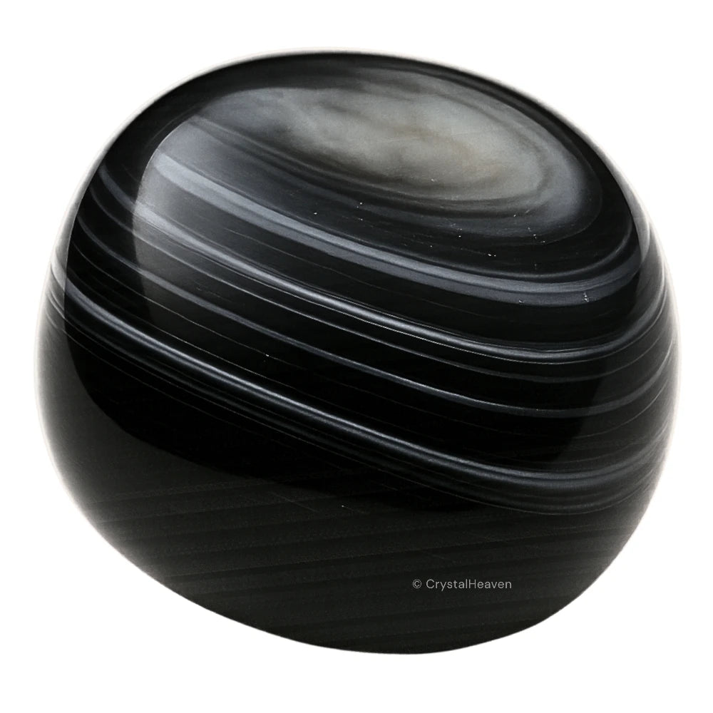 Tumbled Black Sulemani Hakik Stone (30 Gram)