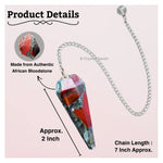 African Bloodstone Pendulum