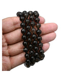 Smoky Quartz Japa Mala (Hand Knotted)
