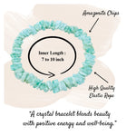 Amazonite Chips Bracelet