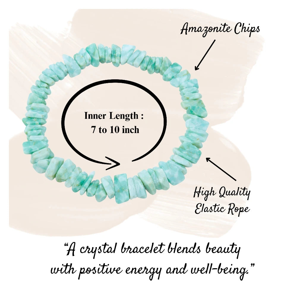 Amazonite Chips Bracelet