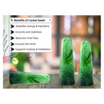 Green Fluorite Tower (2" to 3" inch) 