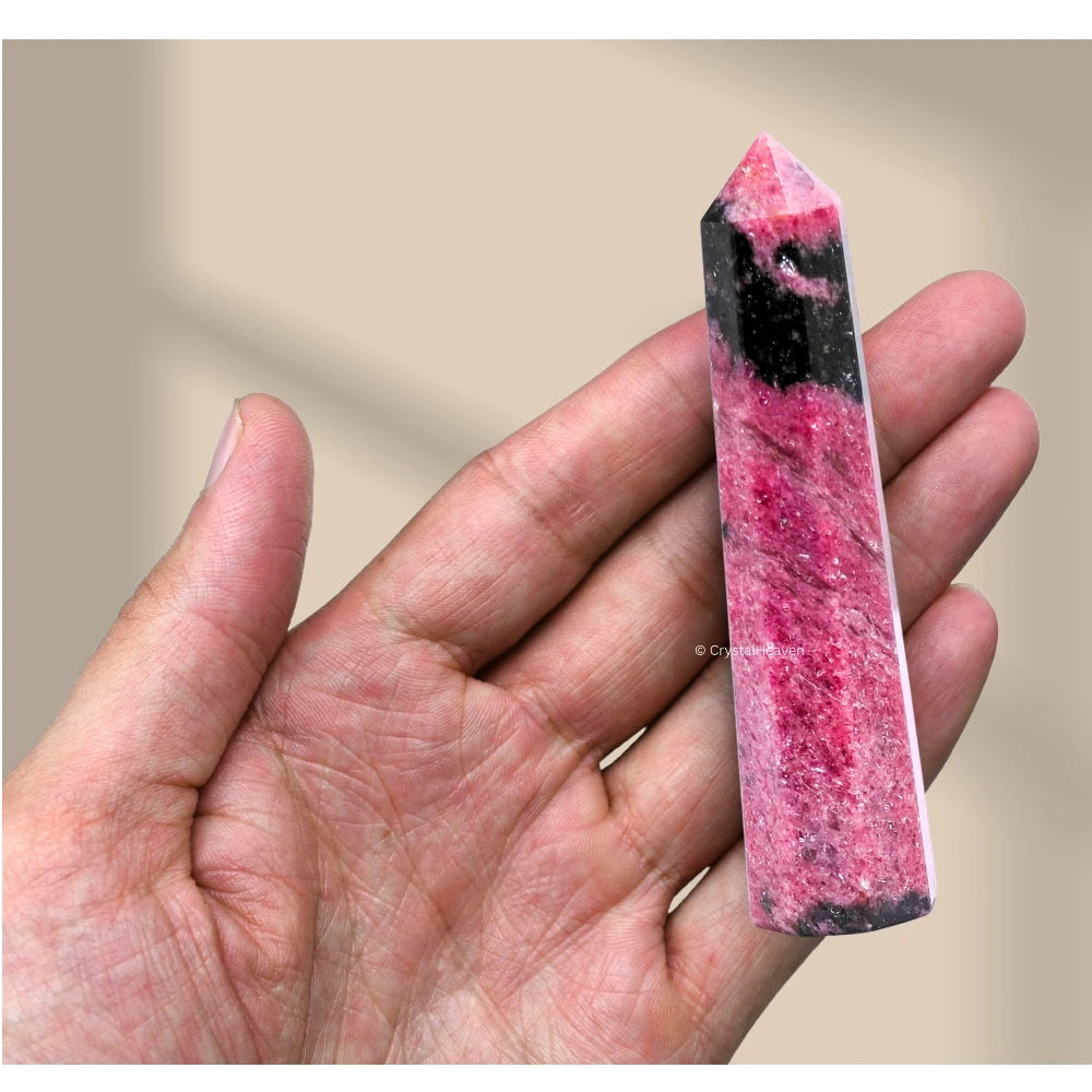 Rhodonite Tower (3" to 4" inch)