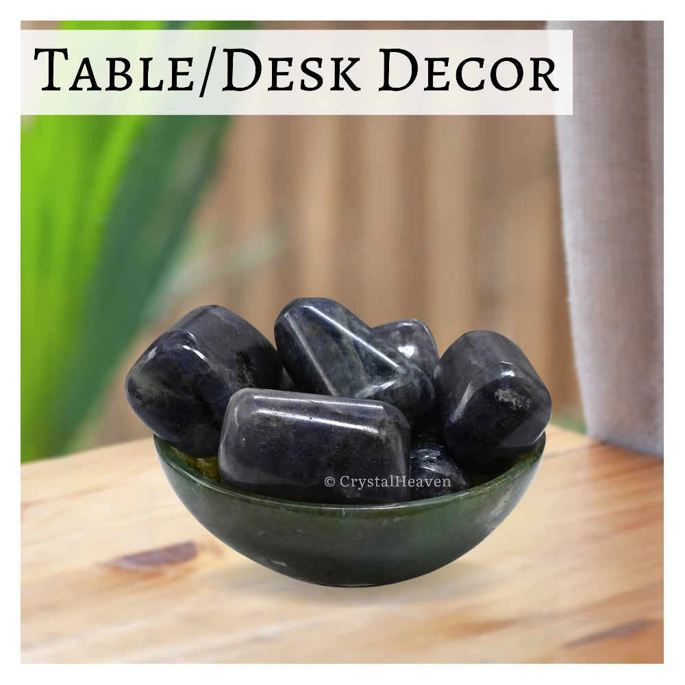 Tumbled Iolite Stones (30 Gram)