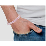 Rose Quartz Bracelet (Elastic)