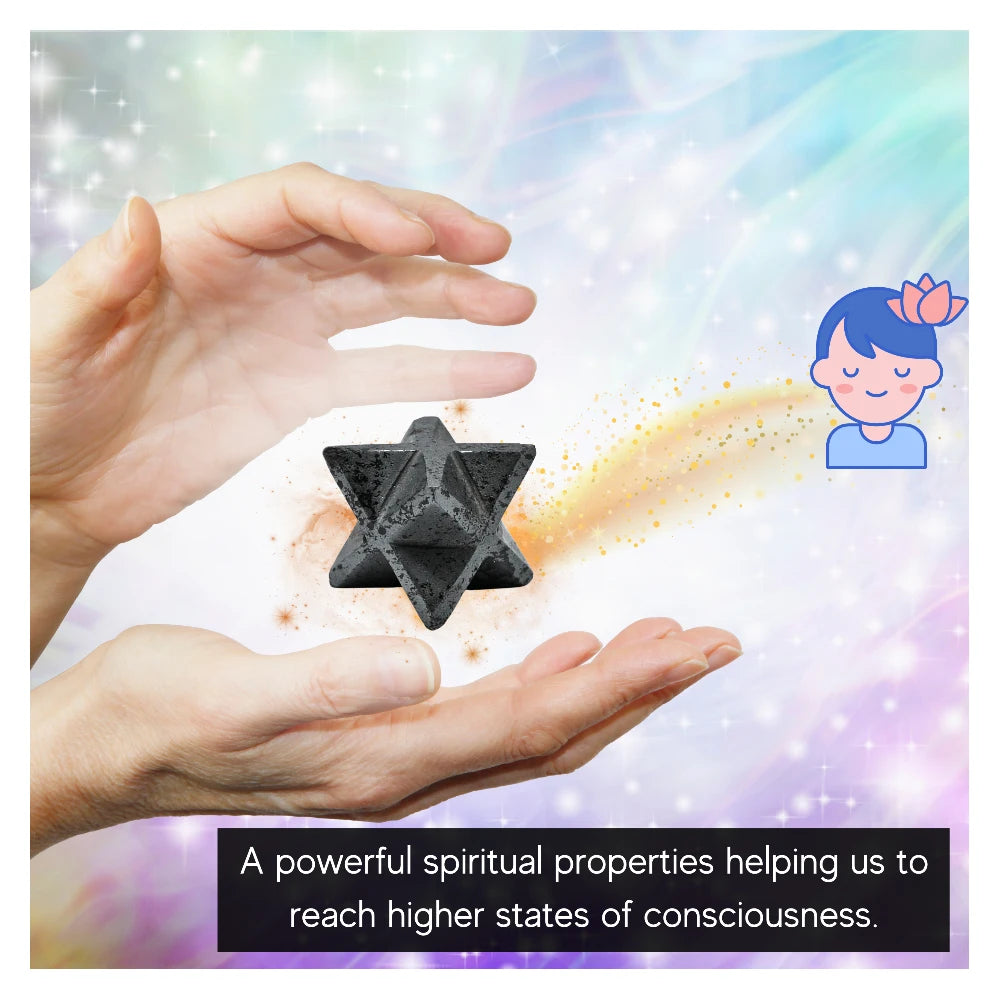 Hematite Crystal Merkaba (15-20 mm)
