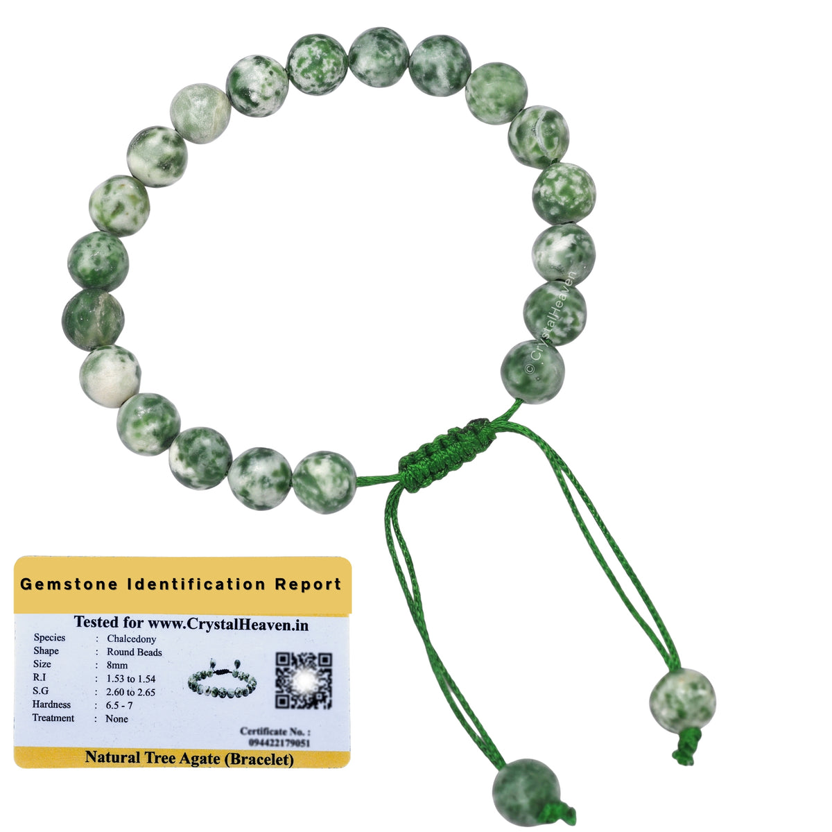 Tree Agate Bracelet (Adjustable)