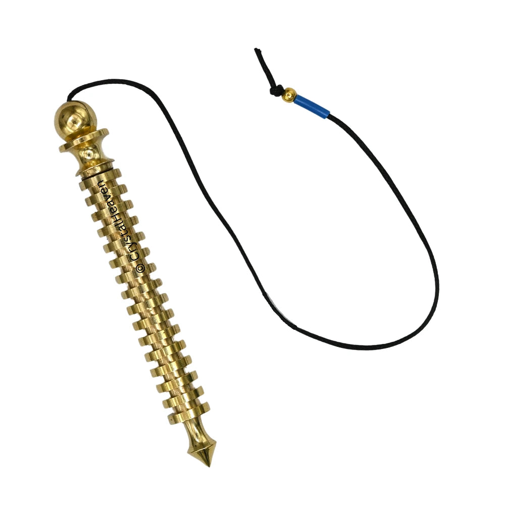 Metal Brass Pendulum -  Gold 16 ISIS Ring Plate (MP91)