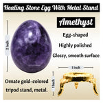 Amethyst Crystal Egg Stone