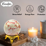 Cinnabarite Sphere (2 Inch)